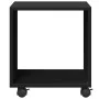 Armario con ruedas madera ingeniería negro 37x33x42,5 cm by , Side tables - Ref: Foro24-853129, Price: 31,58 €, Discount: %