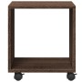 Rollschrank aus braunem Eichenholz 37x33x42,5 cm. von , Seitentische - Ref: Foro24-853134, Preis: 31,42 €, Rabatt: %