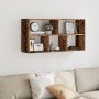 Estante de pared madera de ingeniería envejecida 100x25x50 cm by , Shelves and shelves - Ref: Foro24-853279, Price: 55,61 €, ...