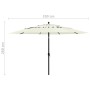 3-tier parasol with sand aluminum pole 3.5 m by vidaXL, Umbrellas - Ref: Foro24-313876, Price: 101,00 €, Discount: %