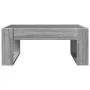 Mesa de centro con Infinity LED gris Sonoma 70x53x30 cm by , Coffee table - Ref: Foro24-847635, Price: 84,23 €, Discount: %