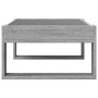 Mesa de centro con Infinity LED gris Sonoma 70x53x30 cm de , Mesas de centro - Ref: Foro24-847635, Precio: 85,22 €, Descuento: %