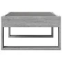 Mesa de centro con Infinity LED gris Sonoma 70x53x30 cm by , Coffee table - Ref: Foro24-847635, Price: 84,23 €, Discount: %