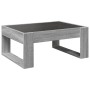 Mesa de centro con Infinity LED gris Sonoma 70x53x30 cm de , Mesas de centro - Ref: Foro24-847635, Precio: 85,22 €, Descuento: %