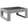 Mesa de centro con Infinity LED gris Sonoma 70x53x30 cm by , Coffee table - Ref: Foro24-847635, Price: 84,23 €, Discount: %