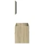 Badezimmermöbel-Set, 2-teilig, aus Sperrholz in Eichenholzoptik Sonoma. von , Badezimmermöbel - Ref: Foro24-849647, Preis: 71...