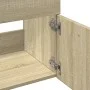 Set de muebles de baño 2 pzas madera contrachapada roble Sonoma by , Bathroom furniture - Ref: Foro24-849647, Price: 75,21 €,...
