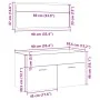 Set de muebles de baño 2 pzas madera contrachapada roble Sonoma by , Bathroom furniture - Ref: Foro24-849647, Price: 75,21 €,...