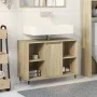 Mueble de baño madera de ingeniería roble Sonoma 80x33x60 cm by , Bathroom furniture - Ref: Foro24-849679, Price: 69,88 €, Di...