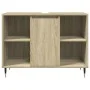 Mueble de baño madera de ingeniería roble Sonoma 80x33x60 cm by , Bathroom furniture - Ref: Foro24-849679, Price: 69,88 €, Di...