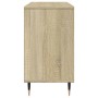 Badezimmerschrank aus Sonoma-Eichen-Ingenieurholz 80x33x60 cm. von , Badezimmermöbel - Ref: Foro24-849679, Preis: 70,99 €, Ra...