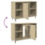 Badezimmerschrank aus Sonoma-Eichen-Ingenieurholz 80x33x60 cm. von , Badezimmermöbel - Ref: Foro24-849679, Preis: 70,99 €, Ra...