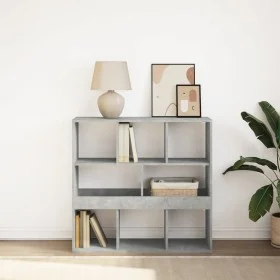 Estantería/divisor de espacios gris hormigón 100x33x94,5 cm by , Bookcases and shelves - Ref: Foro24-854475, Price: 80,04 €, ...