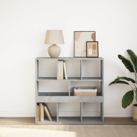Regal / Raumteiler in Betongrau 100x33x94,5 cm von , Bücherregale und Regale - Ref: Foro24-854475, Preis: 81,00 €, Rabatt: %
