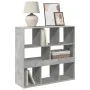 Estantería/divisor de espacios gris hormigón 100x33x94,5 cm by , Bookcases and shelves - Ref: Foro24-854475, Price: 80,03 €, ...