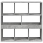 Estantería/divisor de espacios gris hormigón 100x33x94,5 cm by , Bookcases and shelves - Ref: Foro24-854475, Price: 81,00 €, ...
