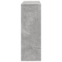 Regal / Raumteiler in Betongrau 100x33x94,5 cm von , Bücherregale und Regale - Ref: Foro24-854475, Preis: 81,00 €, Rabatt: %