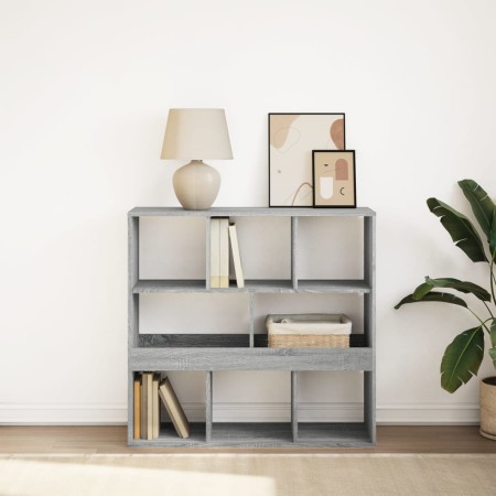 Estantería/divisor de espacios gris Sonoma 100x33x94,5 cm by , Bookcases and shelves - Ref: Foro24-854477, Price: 79,22 €, Di...