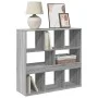 Estantería/divisor de espacios gris Sonoma 100x33x94,5 cm by , Bookcases and shelves - Ref: Foro24-854477, Price: 78,11 €, Di...