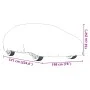 Funda de coche para Sedan con correas hebilla plateado XXL von , Autoaufbewahrungsabdeckungen - Ref: Foro24-4008929, Preis: 3...