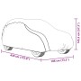 Funda de coche para SUV con correas hebilla PEVA plateado M by , Car Storage Covers - Ref: Foro24-4008955, Price: 42,05 €, Di...