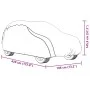 Funda de coche para SUV con correas hebilla PEVA plateado M de , Cubiertas para almacenamiento de automóviles - Ref: Foro24-4...