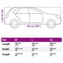 Vollständige SUV-Autodecke aus grauem Vliesstoff L von , Autoaufbewahrungsabdeckungen - Ref: Foro24-4008941, Preis: 31,88 €, ...