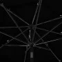 3-tier parasol with black aluminum pole 3 m by vidaXL, Umbrellas - Ref: Foro24-313874, Price: 66,62 €, Discount: %