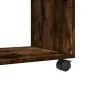 Armario con ruedas madera ingeniería roble ahumado 37x33x42,5cm by , Side tables - Ref: Foro24-853132, Price: 30,21 €, Discou...