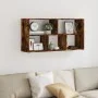 Wandregal aus geräucherter Eichen-Ingenieurholz 100x25x50 cm von , Regale und Regale - Ref: Foro24-853276, Preis: 51,50 €, Ra...