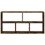 Wandregal aus geräucherter Eichen-Ingenieurholz 100x25x50 cm von , Regale und Regale - Ref: Foro24-853276, Preis: 51,50 €, Ra...