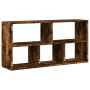 Estante de pared madera ingeniería roble ahumado 100x25x50 cm by , Shelves and shelves - Ref: Foro24-853276, Price: 52,39 €, ...