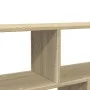 Wall shelf made of engineered Sonoma oak wood 100x25x50 cm by , Shelves and shelves - Ref: Foro24-853274, Price: 52,72 €, Dis...