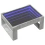 Mesa de centro con Infinity LED gris hormigón 70x53x30 cm by , Coffee table - Ref: Foro24-847633, Price: 81,06 €, Discount: %