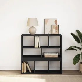 Estantería/divisor de espacios negro 100x33x94,5 cm by , Bookcases and shelves - Ref: Foro24-854473, Price: 104,35 €, Discoun...