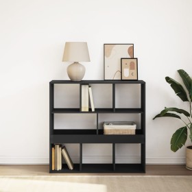 Estantería/divisor de espacios negro 100x33x94,5 cm by , Bookcases and shelves - Ref: Foro24-854473, Price: 106,37 €, Discoun...