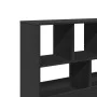 Estantería/divisor de espacios negro 100x33x94,5 cm de , Librerías y estanterías - Ref: Foro24-854473, Precio: 104,30 €, Desc...