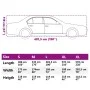 Funda completa coche Sedan protección antigranizo L gris/plata de , Cubiertas para almacenamiento de automóviles - Ref: Foro2...