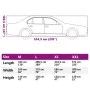 Funda de coche para Sedan con correas hebilla PEVA plateado XL by , Car Storage Covers - Ref: Foro24-4008953, Price: 39,45 €,...