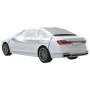 Funda para coche con ganchos media PEVA plateado M by , Car Storage Covers - Ref: Foro24-4008958, Price: 22,20 €, Discount: %