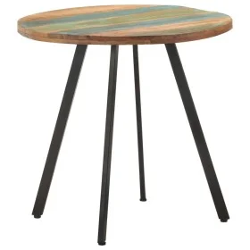 Solid recycled wood dining table 80 cm by , Kitchen and dining tables - Ref: Foro24-320484, Price: 146,53 €, Discount: %