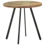 Solid recycled wood dining table 80 cm by , Kitchen and dining tables - Ref: Foro24-320484, Price: 147,26 €, Discount: %