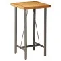 High bar table made of solid recycled teak wood 60x60x107 cm by , Kitchen and dining tables - Ref: Foro24-245803, Price: 251,...
