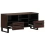 Mueble de TV madera maciza mango marrón 100x34x46 cm von , CD- und DVD-Speicher - Ref: Foro24-377526, Preis: 84,14 €, Rabatt: %