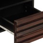 Mueble de TV madera maciza mango marrón 100x34x46 cm by , CD and DVD storage - Ref: Foro24-377526, Price: 84,91 €, Discount: %