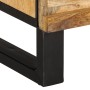 Mueble de TV madera maciza de mango rugosa 100x34x46 cm von , CD- und DVD-Speicher - Ref: Foro24-377524, Preis: 99,40 €, Raba...