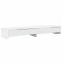 Soporte monitor y cajones madera ingeniería blanco 100x27x15cm von , Computersockel und -erhöhungen - Ref: Foro24-854670, Pre...