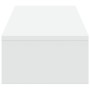Soporte monitor y cajones madera ingeniería blanco 100x27x15cm von , Computersockel und -erhöhungen - Ref: Foro24-854670, Pre...