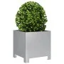 Jardineras 2 unidades acero galvanizado 30x30x30 cm by , Pots and planters - Ref: Foro24-851196, Price: 51,11 €, Discount: %