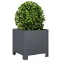 Jardinera hexagonal acero antracita 30x30x30 cm von , Töpfe und Pflanzgefäße - Ref: Foro24-851189, Preis: 38,49 €, Rabatt: %